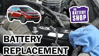 Honda CRV 20022019  New Battery Install [upl. by Anai447]