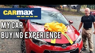 Carmax Online Car Buying Experience amp Home Delivery Review I Bought Toyota Corolla S [upl. by Bronson]