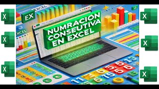 NUMERACIÓN CONSECUTIVA AUTOMÁTICA EN EXCEL SOLO SI ESCRIBES INFORMACIÓN [upl. by Kilian]