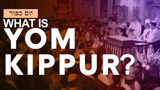 What is Yom Kippur The Jewish High Holiday [upl. by Iruam463]