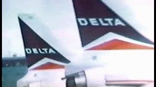 Delta Lockheed L1011 TriStar Commercial  1973 [upl. by Rednazxela]