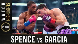 Spence vs Garcia HIGHLIGHTS December 5 2020  PBC on FOX PPV [upl. by Chari]