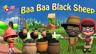 Baa Baa Black Sheep with Lyrics  LIV Kids Nursery Rhymes and Song  HD [upl. by Banky33]