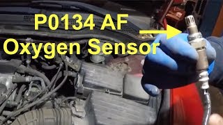 2005 Honda Accord Code P0134 AF Oxygen Sensor [upl. by Polad368]