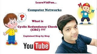 CRC Cyclic Redundancy Check Explained Step by Step Part1 [upl. by Ahseka]