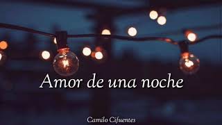 Amor de una noche  NKlabe Lyrics [upl. by Viglione]