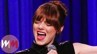 Top 10 Hilarious Emma Stone Moments [upl. by Aleetha]