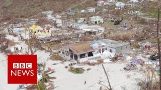 Irma Apocalypse and the aftermath  BBC News [upl. by Yesima]