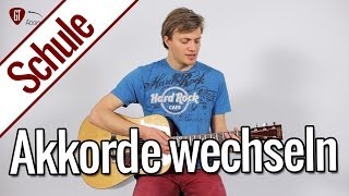 Tricks zum einfachen Akkorde wechseln  Gitarrenschule [upl. by Reger]