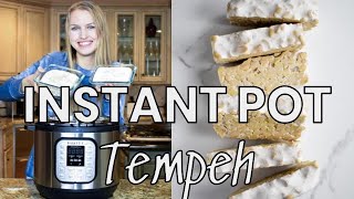 How to Make Tempeh in an INSTANT POT [upl. by Elke]