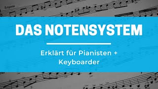 Das Notensystem speziell für Pianisten  Keyboarder erklärt [upl. by Giuditta103]