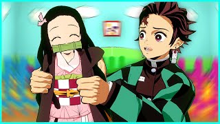 Tanjiro Babysits Nezuko Demon Slayer VR [upl. by Arreis461]