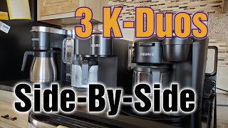 Keurig KDuo vs The KDuo Plus amp Duo Essentials They Are All Very Different Machines Heres How [upl. by Homovec]