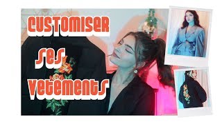 MES CRÉATIONS  comment customiserretoucher un vêtement [upl. by Ettenim418]