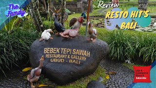 Restoran Bebek Tepi Sawah  KULINER HITS BALI [upl. by Enrica]