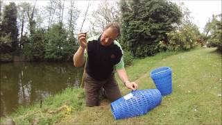 Crayfish Traps UK legal Catch Signal Crayfish [upl. by Zischke]