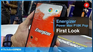 MWC 2019 Energizer Power Max P18K Pop First Look [upl. by Yrellih]