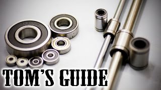 3D printing guides Radial and linear ball bearings [upl. by Gertrudis]