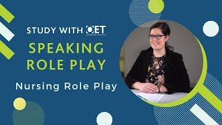 OET Speaking Role Play  Nursing FULL SUBTEST [upl. by Vania]