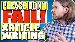 Write the PERFECT B2 FCE ARTICLE  5 most common ARTICLE WRITING MISTAKES [upl. by Ahsait554]