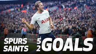 GOALS  Spurs 52 Southampton [upl. by Harak]