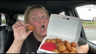 Long John Silvers Mukbang Tammys REACTION [upl. by Griffie445]