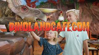 Things to do in Myrtle Beach  DinoLand Cafe [upl. by Lemmuela]