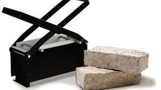 How to make a paper briquette [upl. by Map]