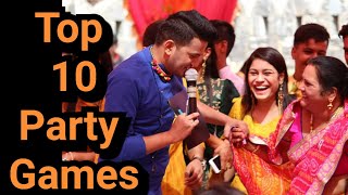 10 Fun amp Easy Party Games for Adults Best Party Games  Couple Games  games online zoom Games [upl. by Enois794]