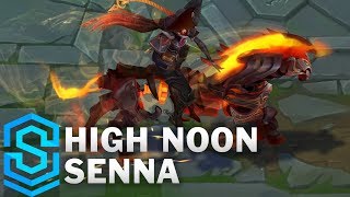 High Noon Senna Skin Spotlight  League of Legends [upl. by Jody77]