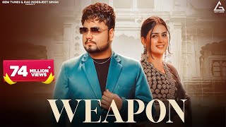 Weapon  Official Video  KD DESIROCK  Pranjal Dahiya  Komal Chaudhary  Haryanvi Song 2024 [upl. by Nira737]