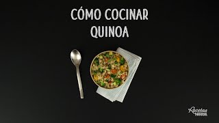 CÓMO COCINAR QUINOA [upl. by Lise]