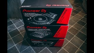 UNBOXING Pioneer XDJ1000 MK2s  DJM750 MK2 [upl. by Roana]