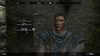 Skyrim  Custom Race  Hair  Beard Don´t Change Solved [upl. by Rutger]