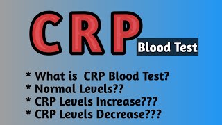 CRP Blood Test [upl. by Elocan]