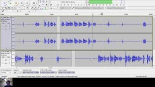 Audacity podcasting protip How to separate overlapping speech while keeping your tracks in sync [upl. by Coates]