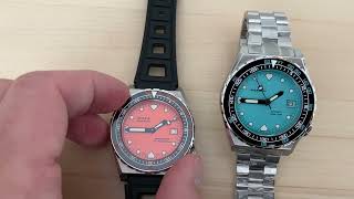 Doxa Sub600T vs Seestern 600T V3 [upl. by Nayrbo]