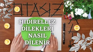 HIDIRELLEZ RİTÜELİ  HIDIRELLEZDE NASIL DİLEK DİLENİR [upl. by Kaliope]