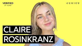 Claire Rosinkranz quotBackyard Boyquot Official Lyrics amp Meaning  Verified [upl. by Nywra]