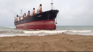 TOP 5 SHIPS CRASHING INTO SHORE [upl. by Older872]