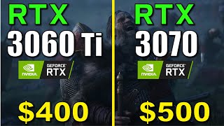 RTX 3060 Ti vs RTX 3070  Test in 8 Games  1440p [upl. by Curnin]