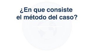 ¿En que consiste el método del caso [upl. by Marielle]