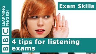 Exam Skills 4 tips for listening exams [upl. by Trumann]