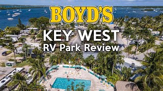 Boyds Campground Key West RV Park Review [upl. by Dibru]