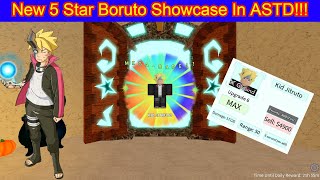 New BUSTED 5 Star Boruto Showcase  All Star Tower Defense Roblox [upl. by Abram821]