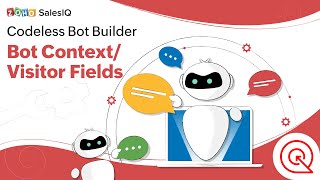 Codeless bot builder  Power your chatbot with Bot ContextVisitor fields [upl. by Normie]