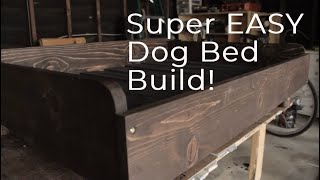 Dog Bed Frame  Super EASY build [upl. by Osei]