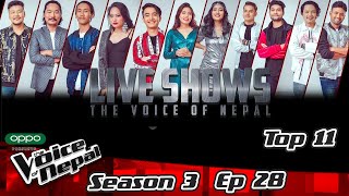 The Voice of Nepal Season 3  2021  Episode 28 Live [upl. by Lecroy490]