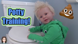 Potty Training Reborn Toddler Lane  Kelli Maple [upl. by Cleland235]