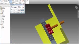 Inventor 2015  Assembly Movements [upl. by Ailongam]